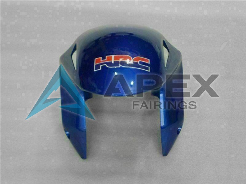 White Red Blue HRC  - Honda CBR1000RR Fireblade SC59 (2008-2011) ABS Fairings | Apex Fairings — view 3