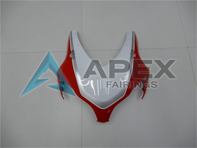 White Red - Honda CBR1000RR Fireblade SC59 (2008-2011) ABS Fairings | Apex Fairings — view 4