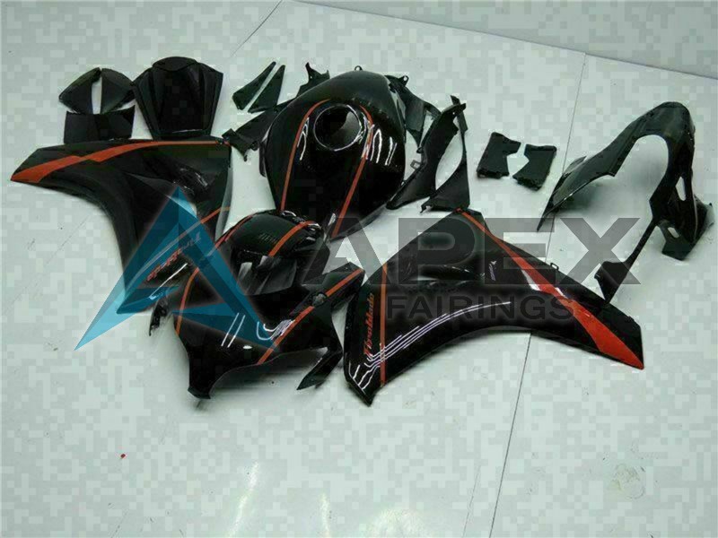 Glossy Black Red - Honda CBR1000RR Fireblade SC59 (2008-2011) ABS Fairings | Apex Fairings — view 2