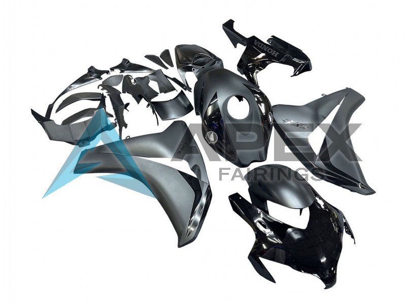 Grey Glossy Black - Honda CBR1000RR Fireblade SC59 (2008-2011) ABS Fairings | Apex Fairings — view 2