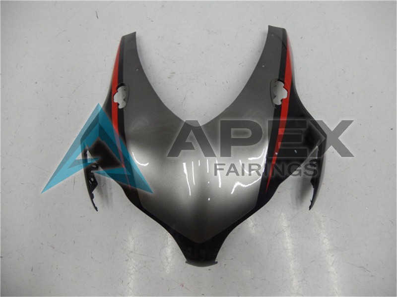 Grey Red Glossy Black - Honda CBR1000RR Fireblade SC59 (2008-2011) ABS Fairings | Apex Fairings — view 4