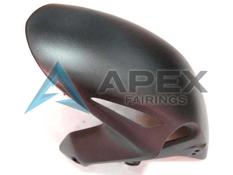 Matte Black - Honda CBR1000RR Fireblade SC59 (2008-2011) ABS Fairings | Apex Fairings — view 3