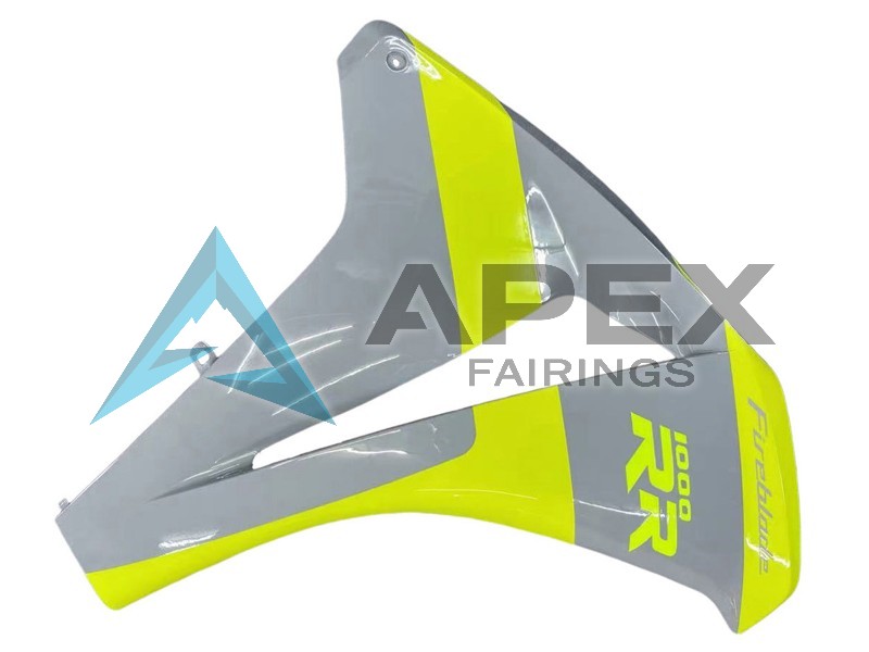 Nardo Grey Fluorescent Green - Honda CBR1000RR Fireblade SC59 (2008-2011) ABS Fairings | Apex Fairings — view 4