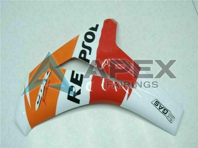 Orange White Red Black Repsol - Honda CBR1000RR Fireblade SC59 (2008-2011) ABS Fairings | Apex Fairings — view 4