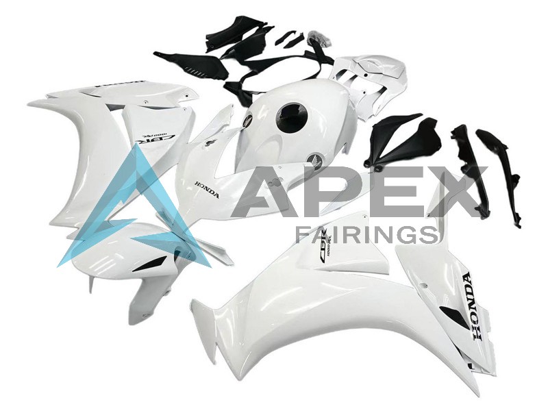 White - Honda CBR1000RR Fireblade SC59 II (2012-2016) ABS Fairings | Apex Fairings — view 3
