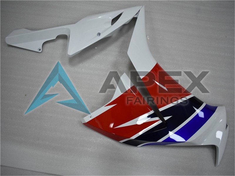 White Red Blue - Honda CBR1000RR Fireblade SC59 II (2012-2016) ABS Fairings | Apex Fairings — view 4