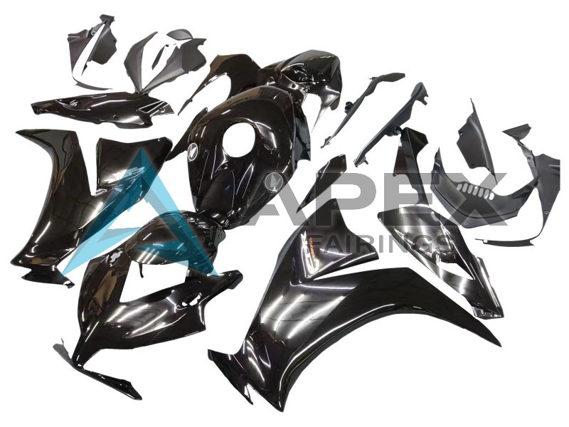 Glossy Black - Honda CBR1000RR Fireblade SC59 II (2012-2016) ABS Fairings | Apex Fairings — view 3