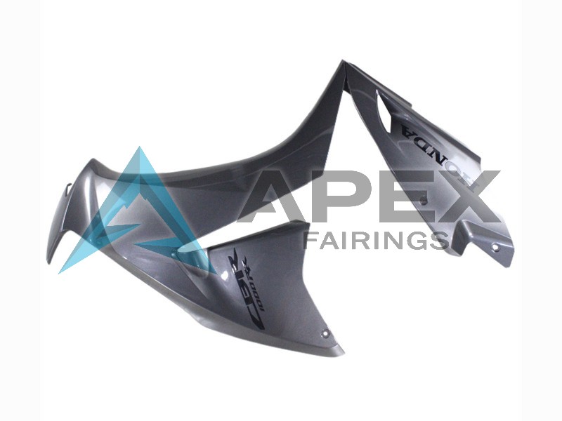 Grey - Honda CBR1000RR Fireblade SC59 II (2012-2016) ABS Fairings | Apex Fairings — view 4