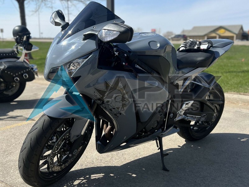 Nardo Grey - Honda CBR1000RR Fireblade SC59 II (2012-2016) ABS Fairings | Apex Fairings — view 3