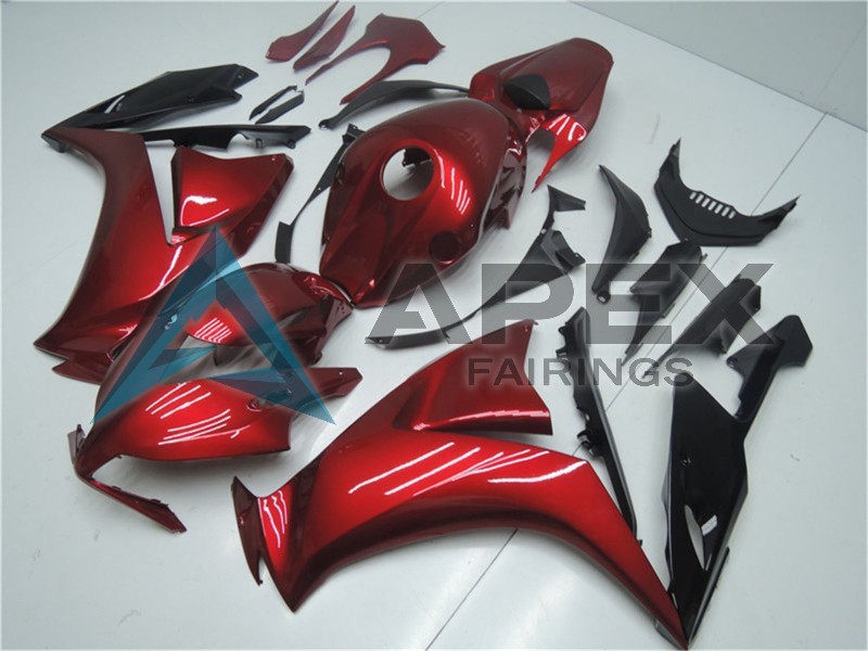 Red Black - Honda CBR1000RR Fireblade SC59 II (2012-2016) ABS Fairings | Apex Fairings — view 2
