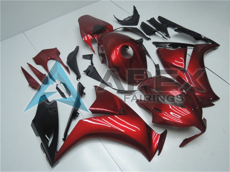 Red Black - Honda CBR1000RR Fireblade SC59 II (2012-2016) ABS Fairings | Apex Fairings — view 3