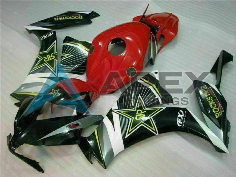 Red Black White Silver Green Glossy Black - Honda CBR1000RR Fireblade SC59 II (2012-2016) ABS Fairings | Apex Fairings — view 2
