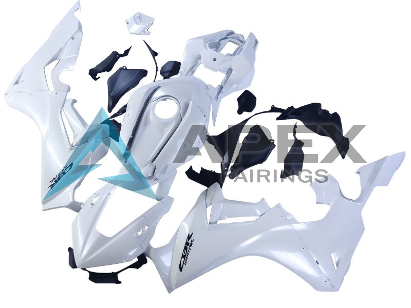 White - Honda CBR1000RR Fireblade SC77 (2017-2026) ABS Fairings | Apex Fairings — view 2