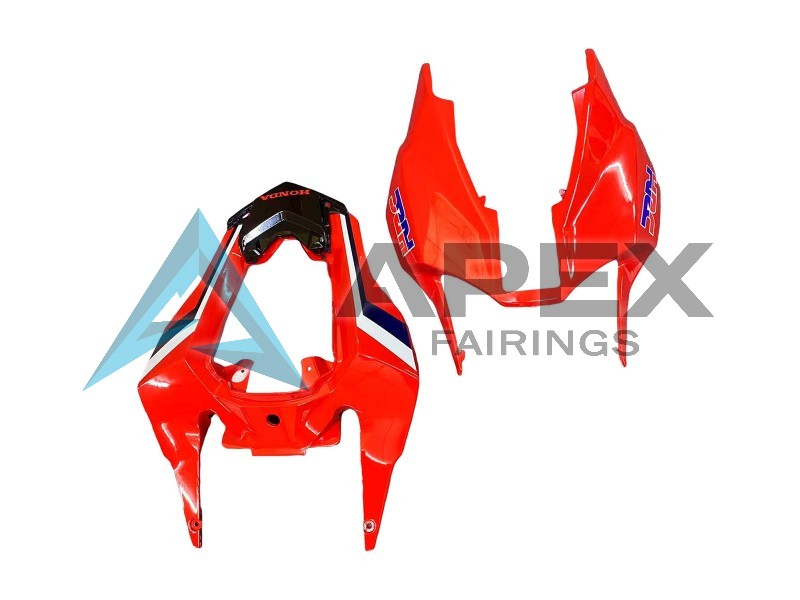 White Red Blue  - Honda CBR1000RR Fireblade SC77 (2017-2026) ABS Fairings | Apex Fairings — view 4