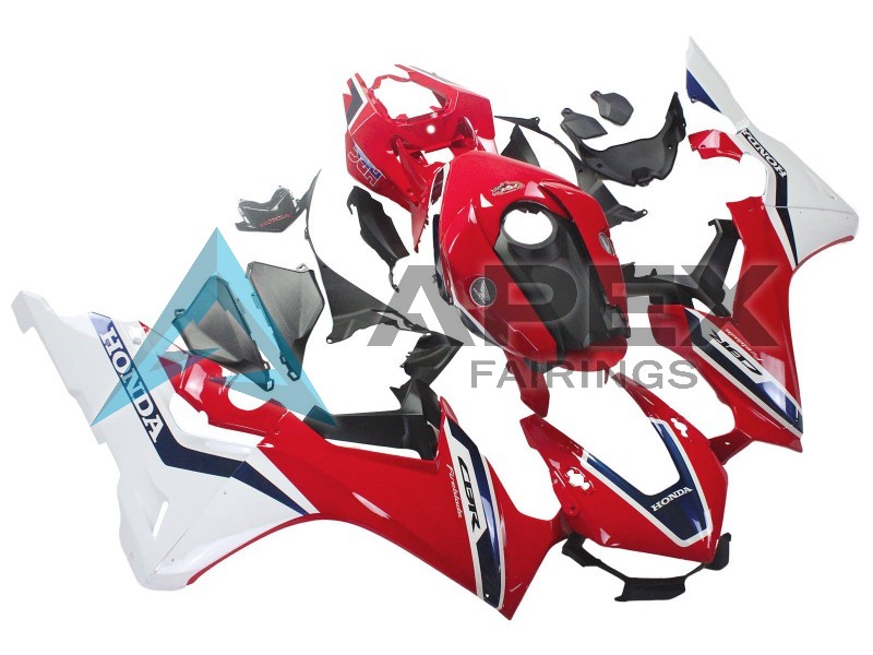 White Red Dark Blue Fireblade - Honda CBR1000RR Fireblade SC77 (2017-2026) ABS Fairings | Apex Fairings — view 2