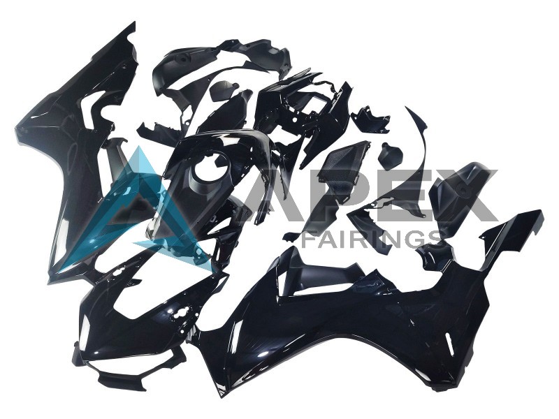 Glossy Black - Honda CBR1000RR Fireblade SC77 (2017-2026) ABS Fairings | Apex Fairings — view 3