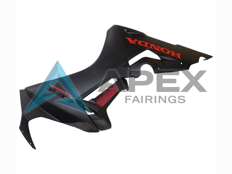 Matte Grey Red - Honda CBR1000RR Fireblade SC77 (2017-2026) ABS Fairings | Apex Fairings — view 4