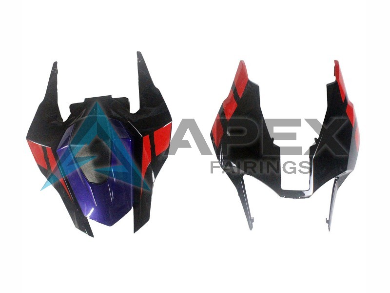 Red Blue Glossy Black - Honda CBR1000RR Fireblade SC77 (2017-2026) ABS Fairings | Apex Fairings — view 4
