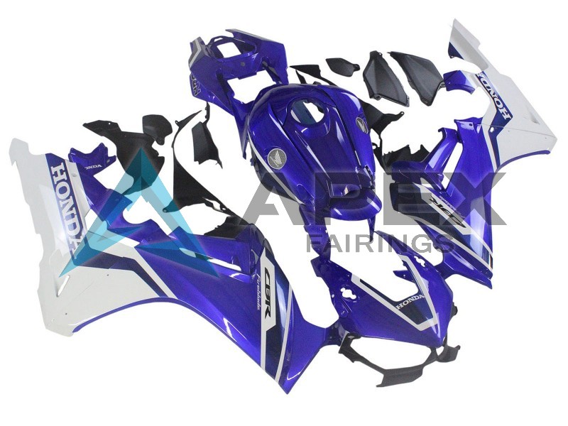 White Blue - Honda CBR1000RR Fireblade SC77 (2017-2026) ABS Fairings | Apex Fairings — view 2