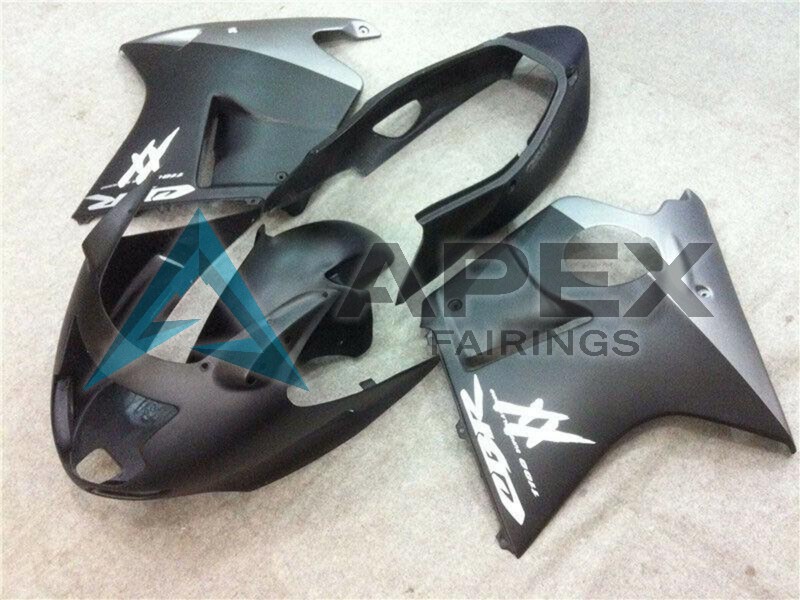 Matte Black Silver - Honda CBR1100XX Super Blackbird SC35 (1996-2007) ABS Fairings | Apex Fairings — view 3