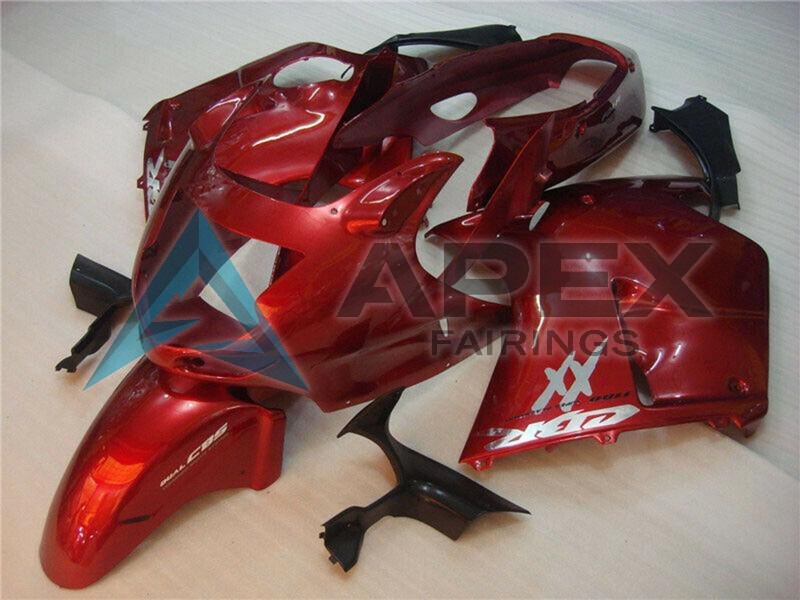 Red - Honda CBR1100XX Super Blackbird SC35 (1996-2007) ABS Fairings | Apex Fairings — view 3