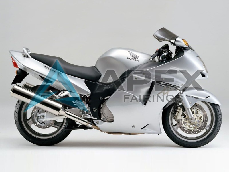 Silver Grey  - Honda CBR1100XX Super Blackbird SC35 (1996-2007) ABS Fairings | Apex Fairings — view 2
