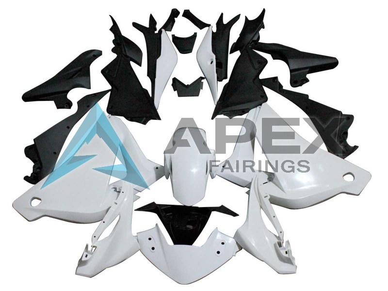Unpainted - Honda CBR250R MC41 (2011-2016) ABS Fairings | Apex Fairings