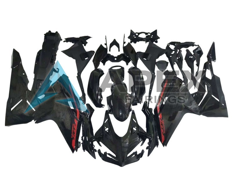 Glossy Black Red - Honda CBR250RR MC51 (2023-2025) ABS Fairings | Apex Fairings
