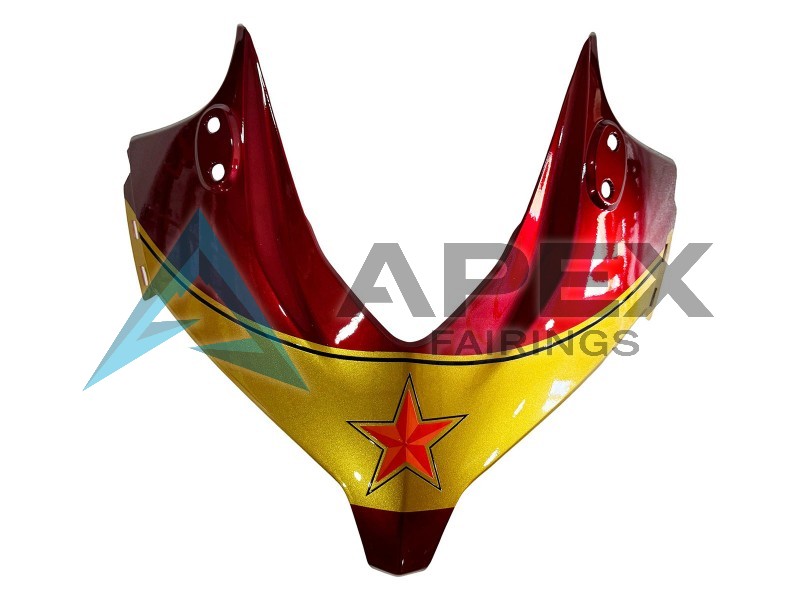 Red Blue Yellow Star - Honda CBR500R (2013-2015) ABS Fairings | Apex Fairings — view 4