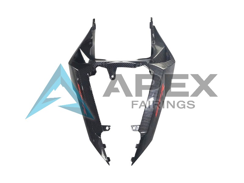 Black Carbon Fiber Red - Honda CBR500R (2016-2018) ABS Fairings | Apex Fairings — view 4