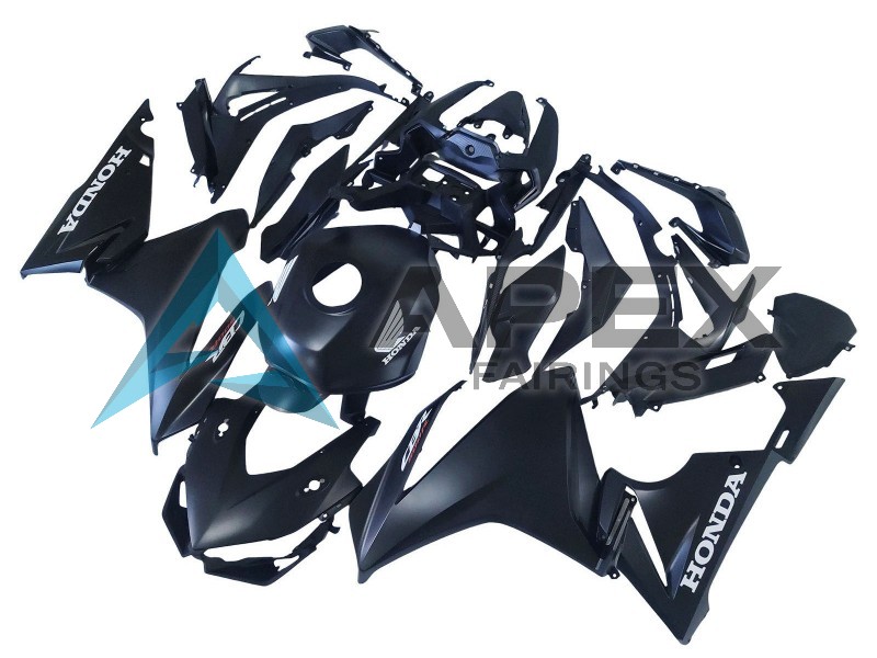 Matte Dark Blue - Honda CBR500R (2019-2023) ABS Fairings | Apex Fairings — view 2