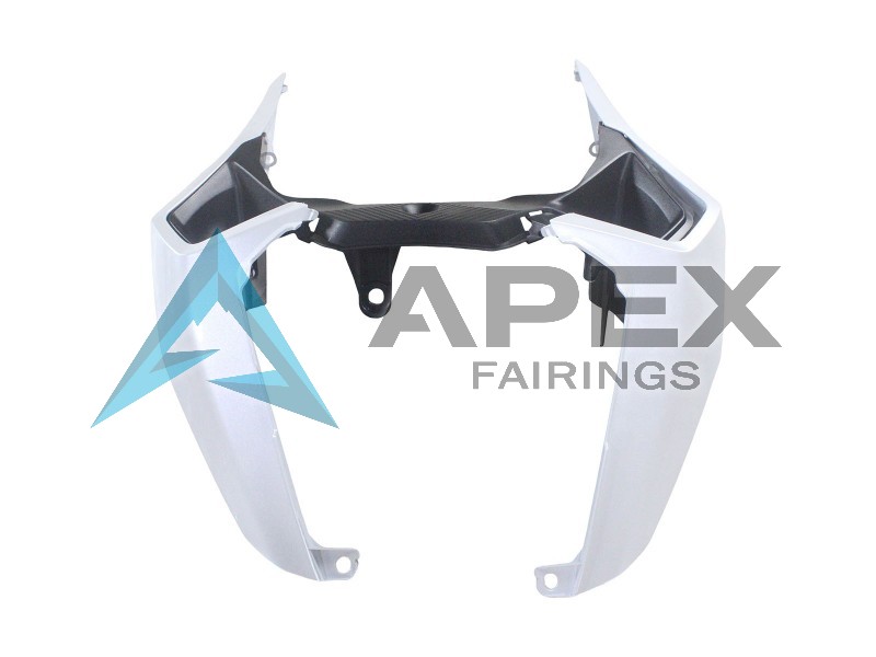Pearl White - Honda CBR500R (2019-2023) ABS Fairings | Apex Fairings — view 3