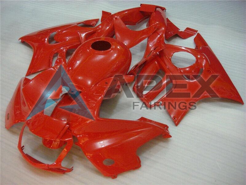 Red - Honda CBR600 F3 (1995-1996) ABS Fairings | Apex Fairings — view 2