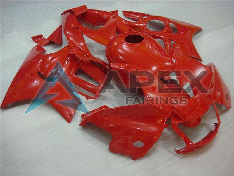 Red - Honda CBR600 F3 (1995-1996) ABS Fairings | Apex Fairings — view 3