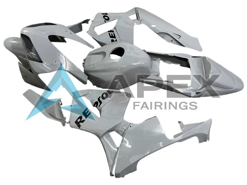 Silver Black Repsol - Honda CBR600RR (2003-2004) ABS Fairings | Apex Fairings — view 3