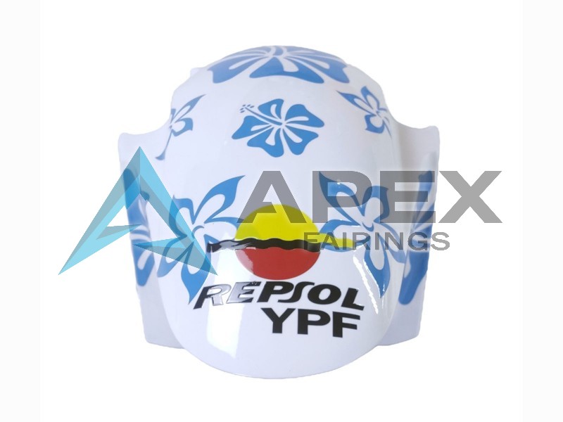 White Blue Red Nastro Azzurro 46 - Honda CBR600RR (2003-2004) ABS Fairings | Apex Fairings — view 4