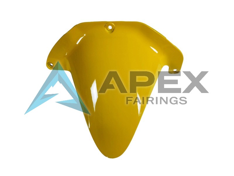 Yellow Glossy Black - Honda CBR600RR (2003-2004) ABS Fairings | Apex Fairings — view 4