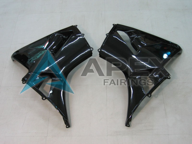Glossy Black Red Decals - Honda CBR600RR (2003-2004) ABS Fairings | Apex Fairings — view 3