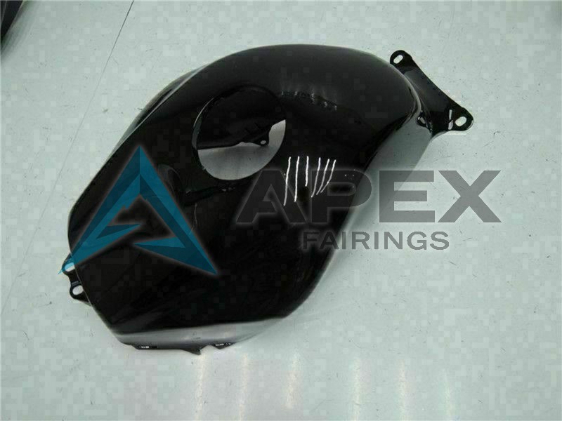 Glossy Black White West Mobil - Honda CBR600RR (2003-2004) ABS Fairings | Apex Fairings — view 3