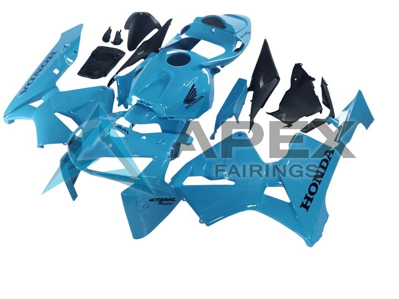 Light Blue - Honda CBR600RR (2005-2006) ABS Fairings | Apex Fairings — view 3