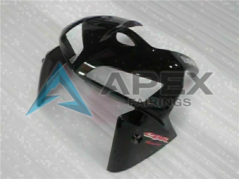 Black Repsol - Honda CBR600RR (2005-2006) ABS Fairings | Apex Fairings — view 4