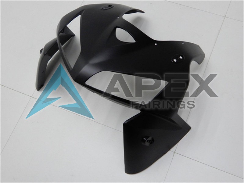 Matte Black - Honda CBR600RR (2005-2006) ABS Fairings | Apex Fairings — view 4