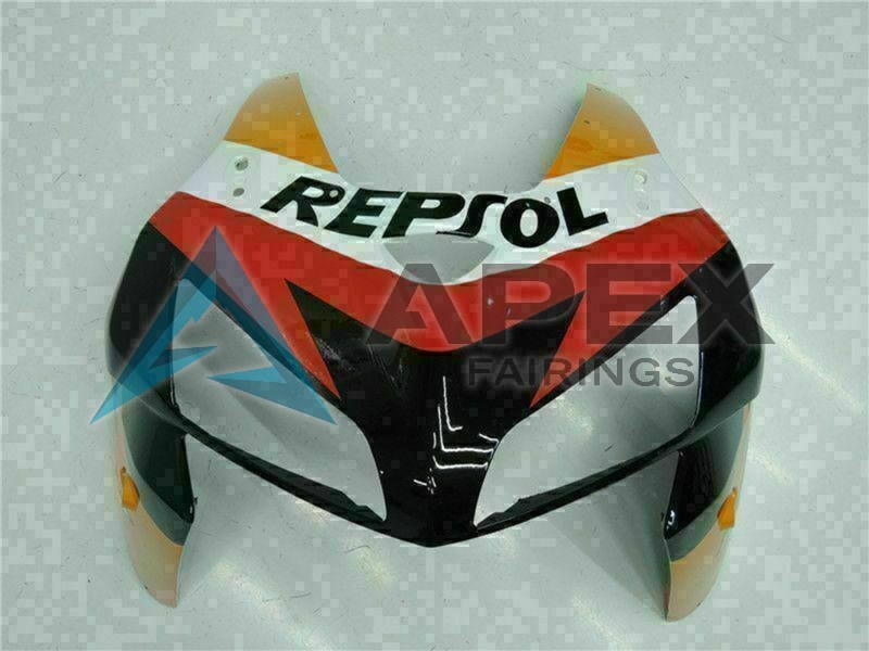 Orange White Red Black Repsol - Honda CBR600RR (2005-2006) ABS Fairings | Apex Fairings — view 4