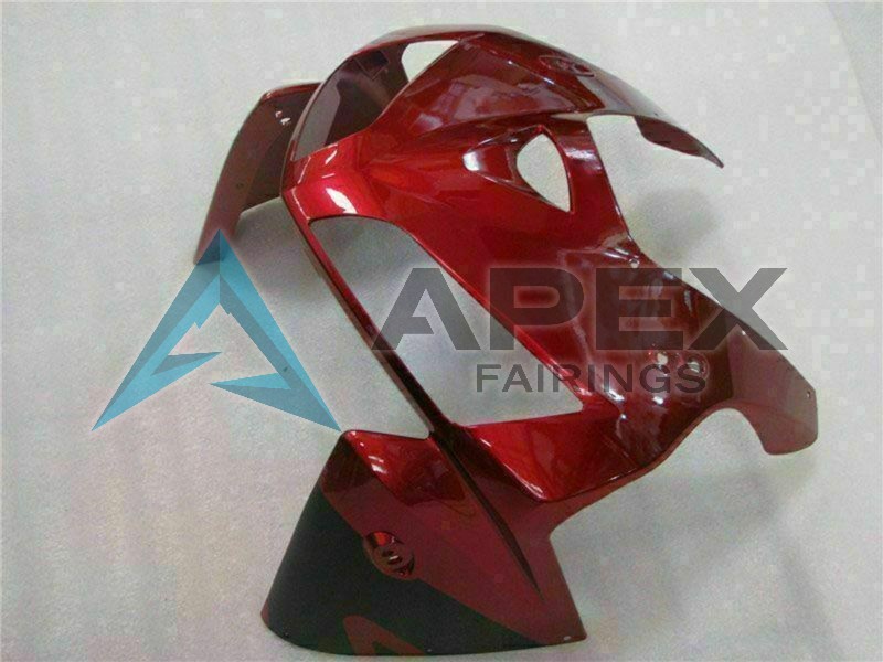 Red Black - Honda CBR600RR (2005-2006) ABS Fairings | Apex Fairings — view 4