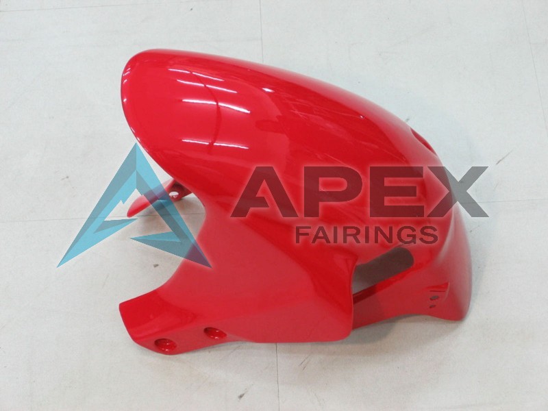 Red Black - Honda CBR600RR (2005-2006) ABS Fairings | Apex Fairings — view 3