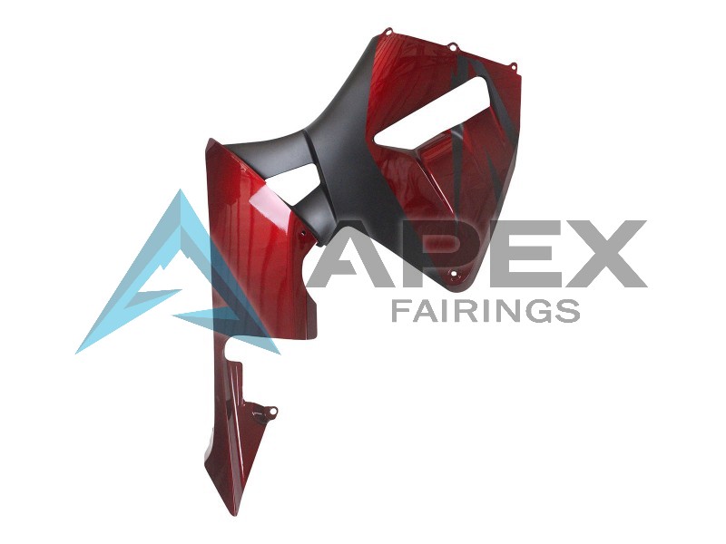Red Black - Honda CBR600RR (2005-2006) ABS Fairings | Apex Fairings — view 4