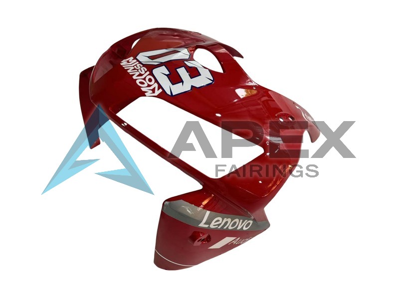 Red Black Valsir 03 - Honda CBR600RR (2005-2006) ABS Fairings | Apex Fairings — view 4