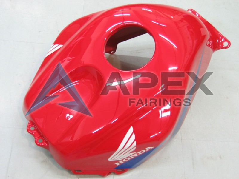 Red Blue Silver - Honda CBR600RR (2005-2006) ABS Fairings | Apex Fairings — view 4