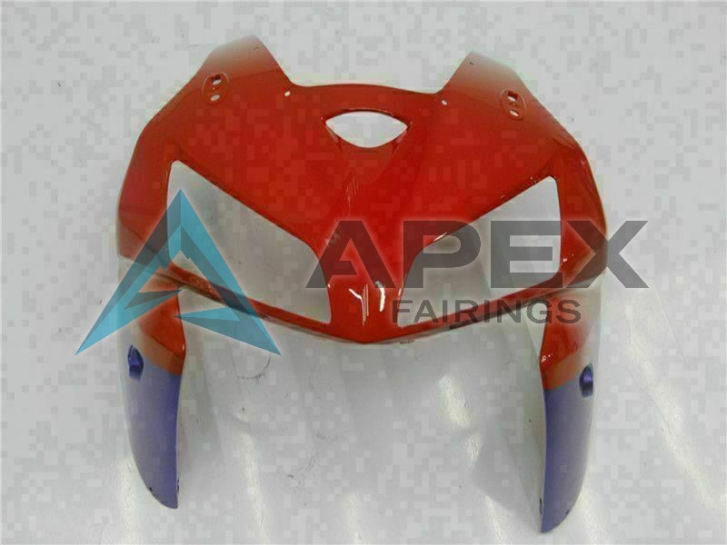Red Purple Grey - Honda CBR600RR (2005-2006) ABS Fairings | Apex Fairings — view 3