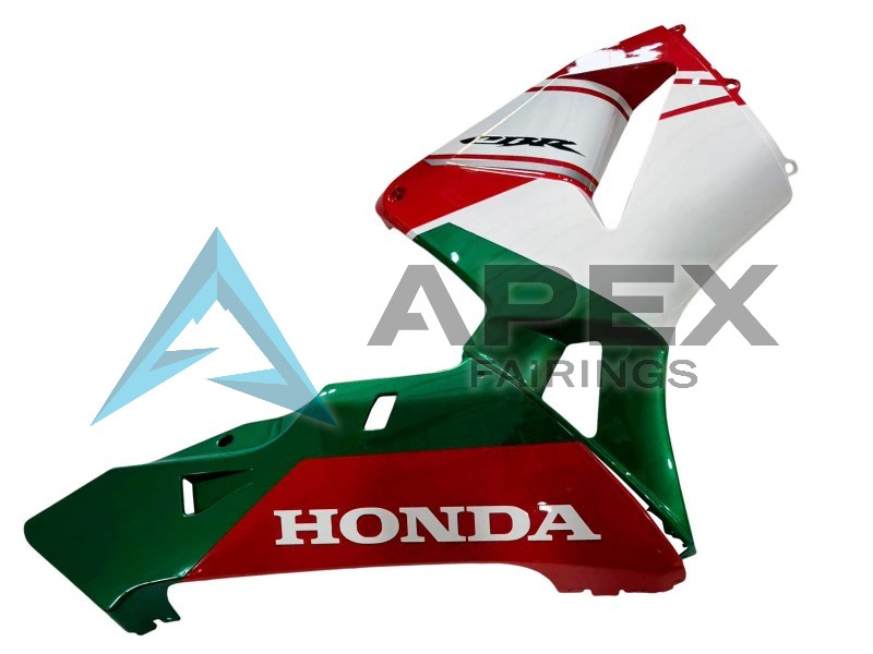 Red White Green - Honda CBR600RR (2005-2006) ABS Fairings | Apex Fairings — view 4